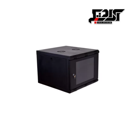 رک شبکه 7 یونیت عمق 45 درب شیشه ای