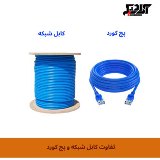 تاوت کابل شبکه و پچ کورد