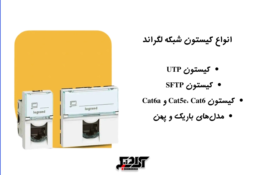 خرید انواع کیستون شبکه لگزاند